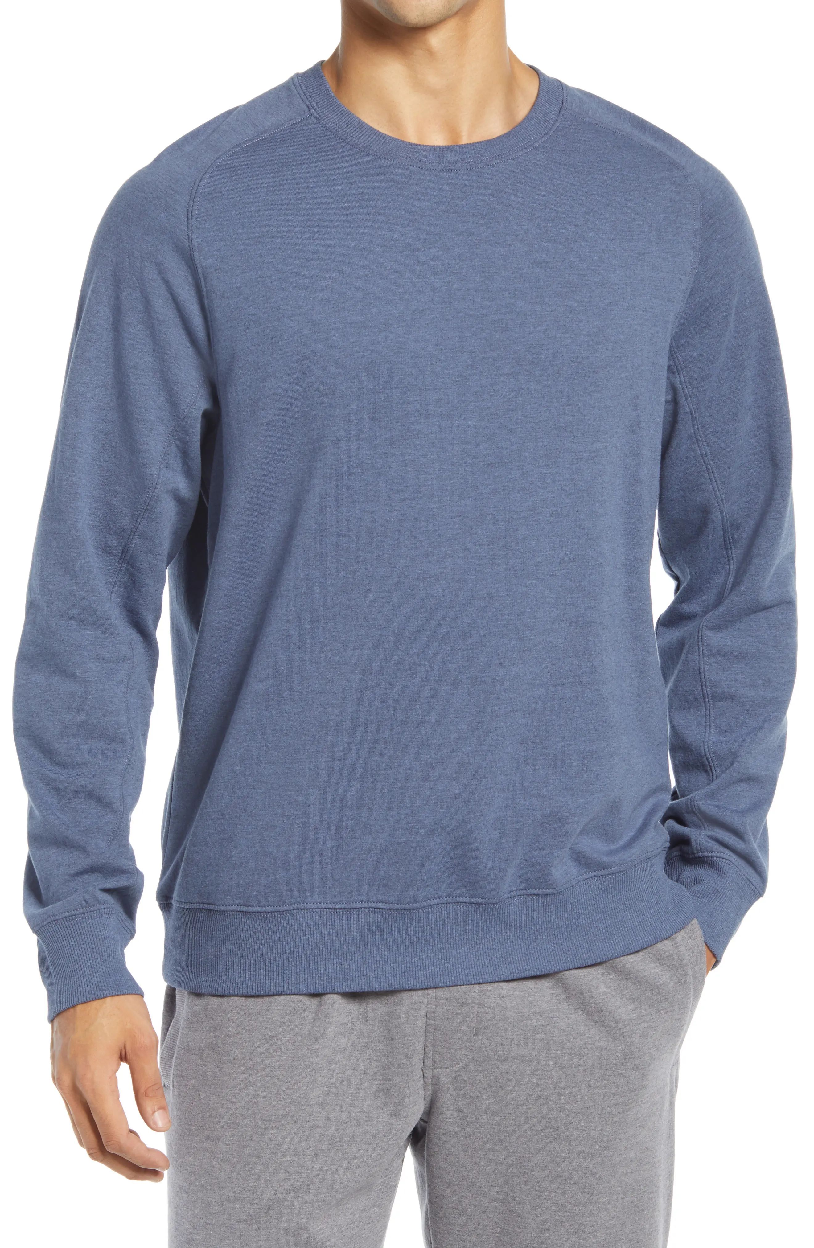 Men's Zella Crewneck Fleece Sweatshirt | Nordstrom