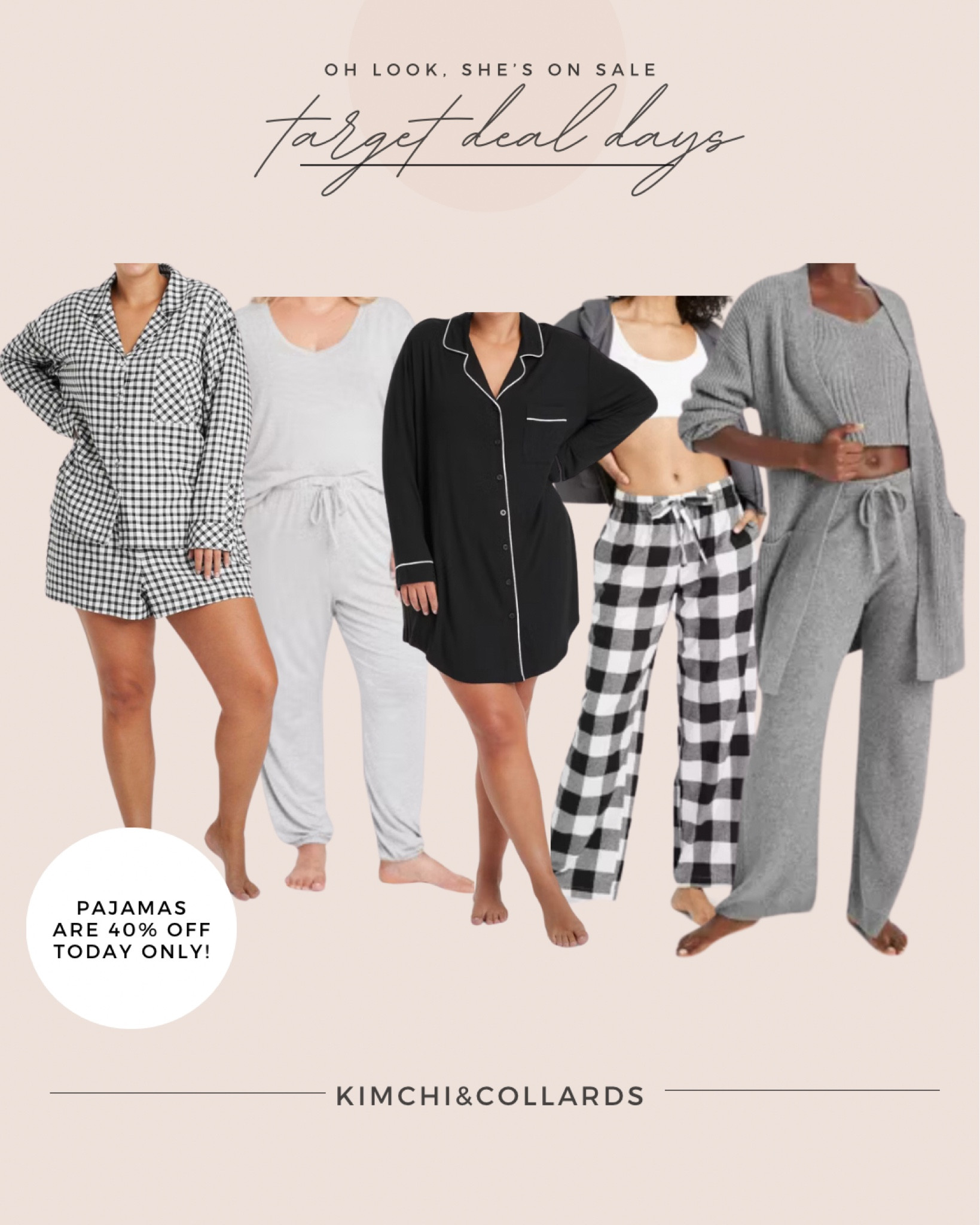 Target Deal Days have started and they are bringing the coziness today with 40% off all pajamas! 

They've got sizes for everyone, going all the way up to 4X. Grab your fave styles before they're gone.

#TargetFinds #TargetDealDays #LTKdeals

#LTKFindsUnder50 #LTKPlusSize #LTKSaleAlert