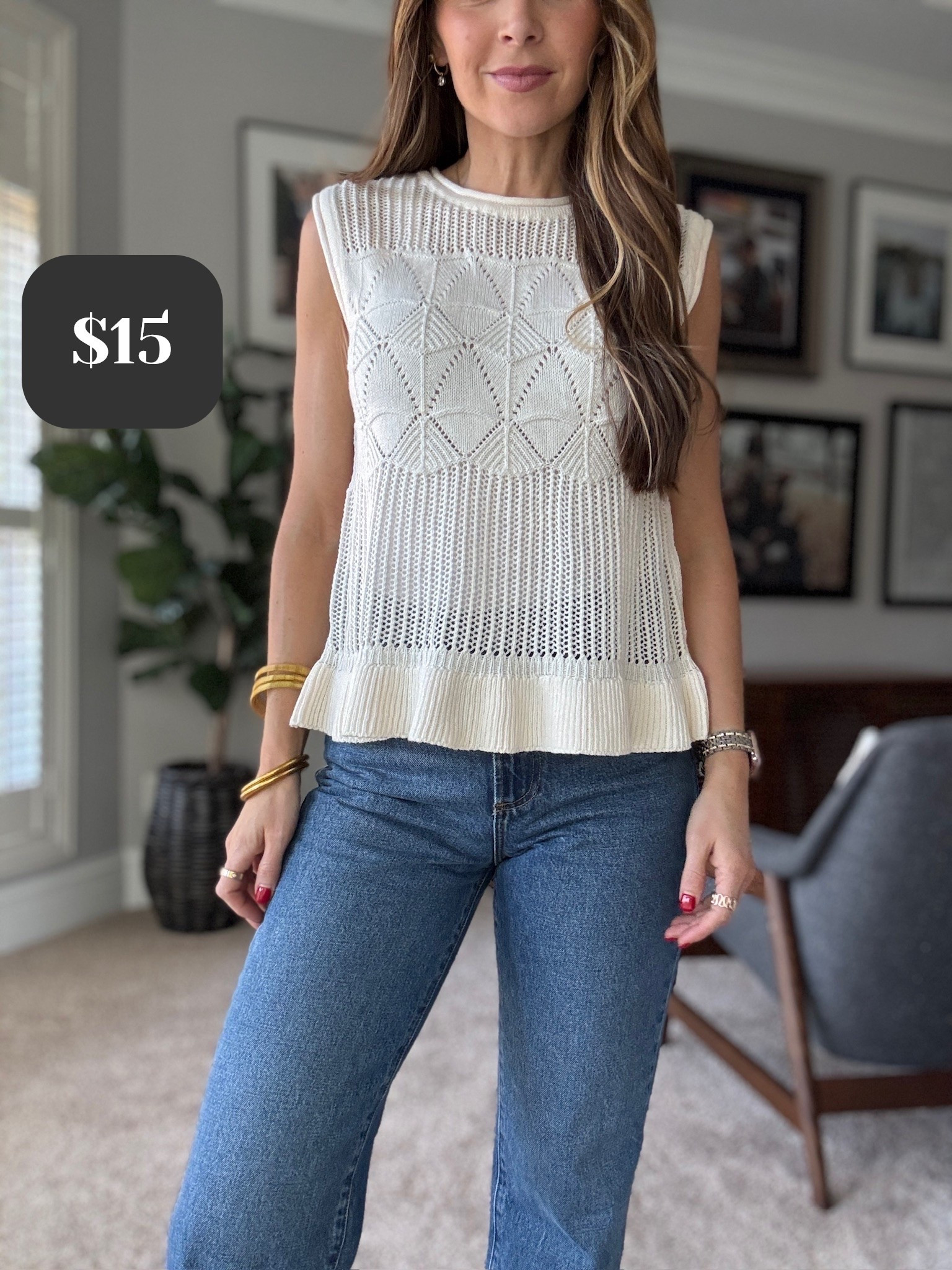@Walmart top! Gorgeous for those warmer fall day- get your true size!