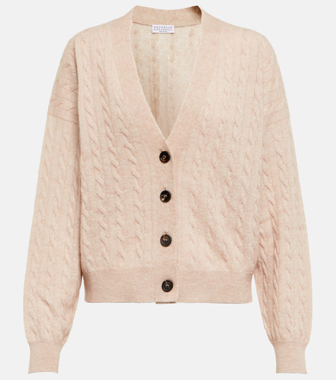 Cable-knit alpaca and cotton cardigan | Mytheresa (US/CA)