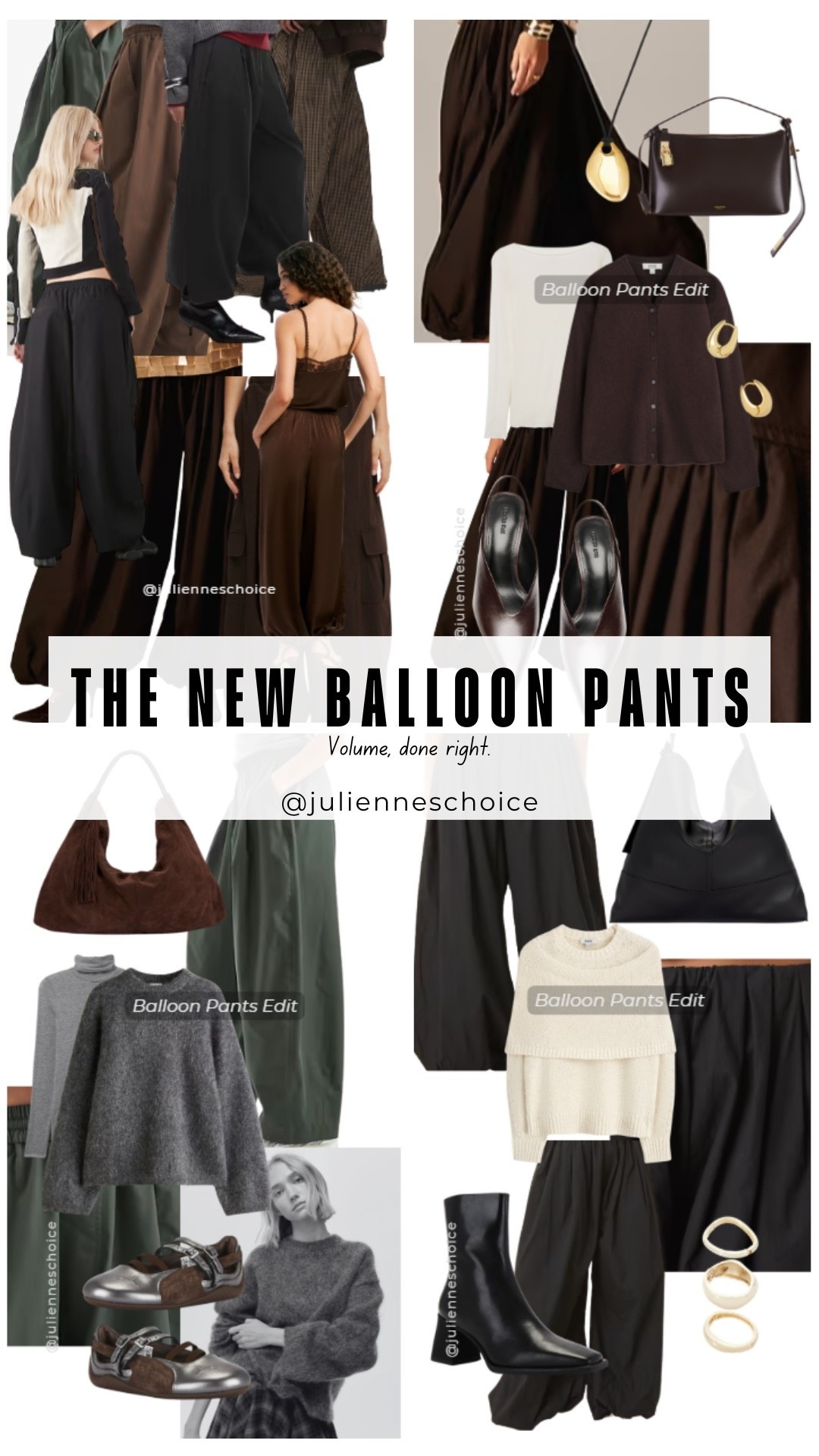 Balloon pants, elevated.
Soft volume with clean proportions - modern, relaxed, and wearable.✨julienneschoice

#balloonpants #modernvolume
#relaxedstyle #Itkfinds #statementpants

#LTKSeasonal #LTKootd