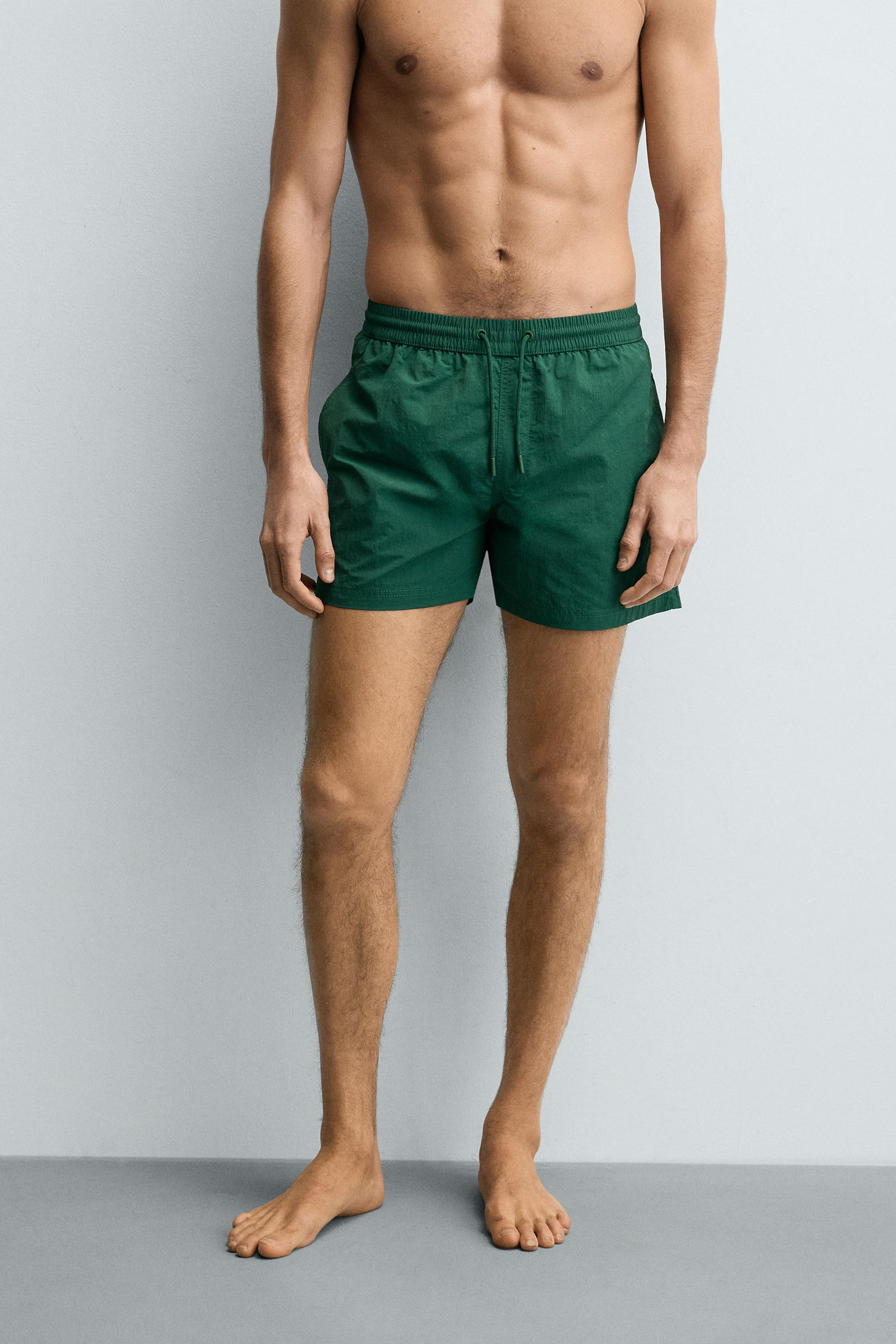 BASIC MID-LENGTH SWIMSUIT | Zara US