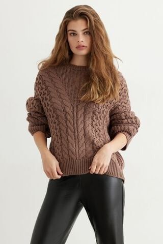Cable Knit Sweater | Dynamite Clothing