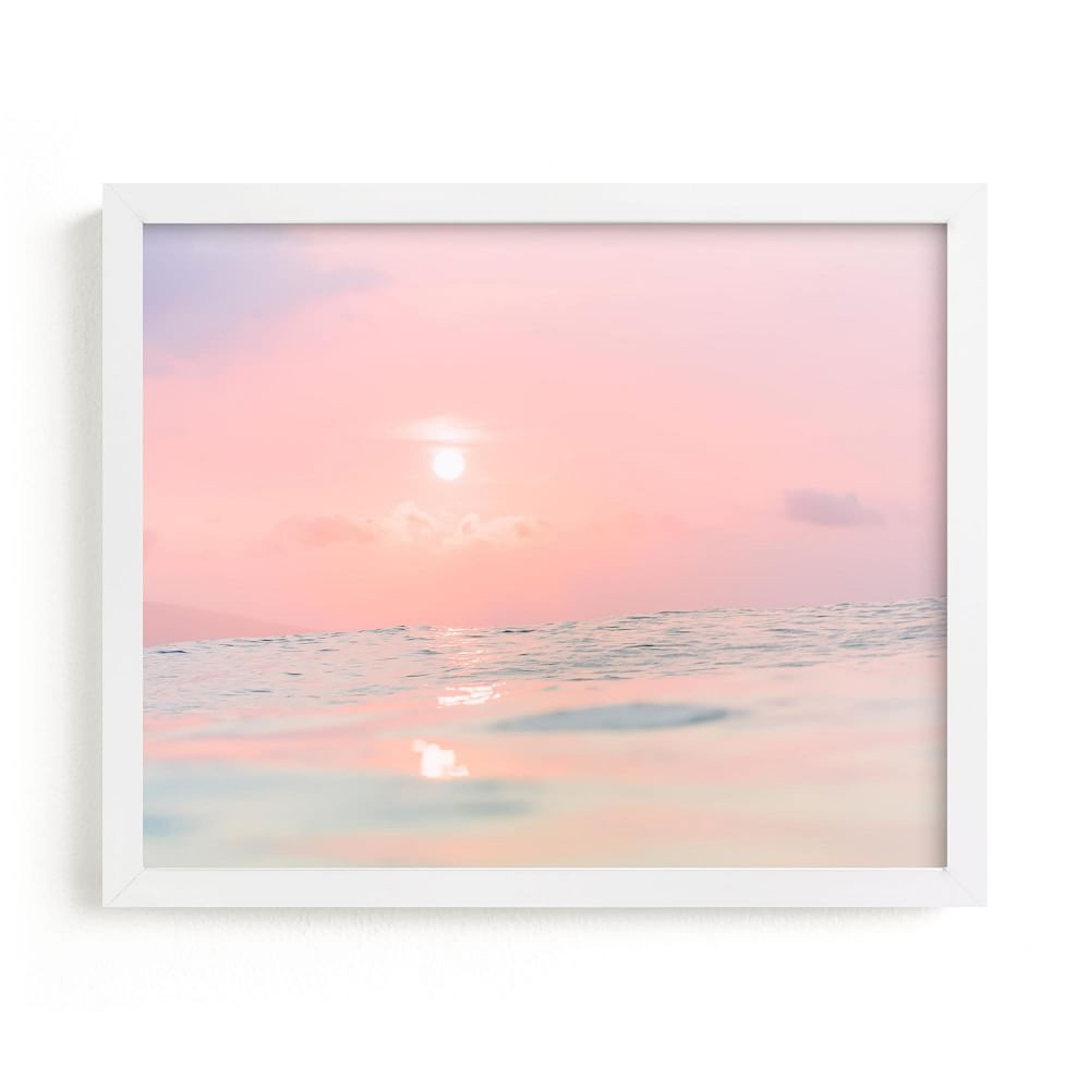 Minted® Sorbet Sea 3 Framed Art by Kamala Nahas | Pottery Barn Teen