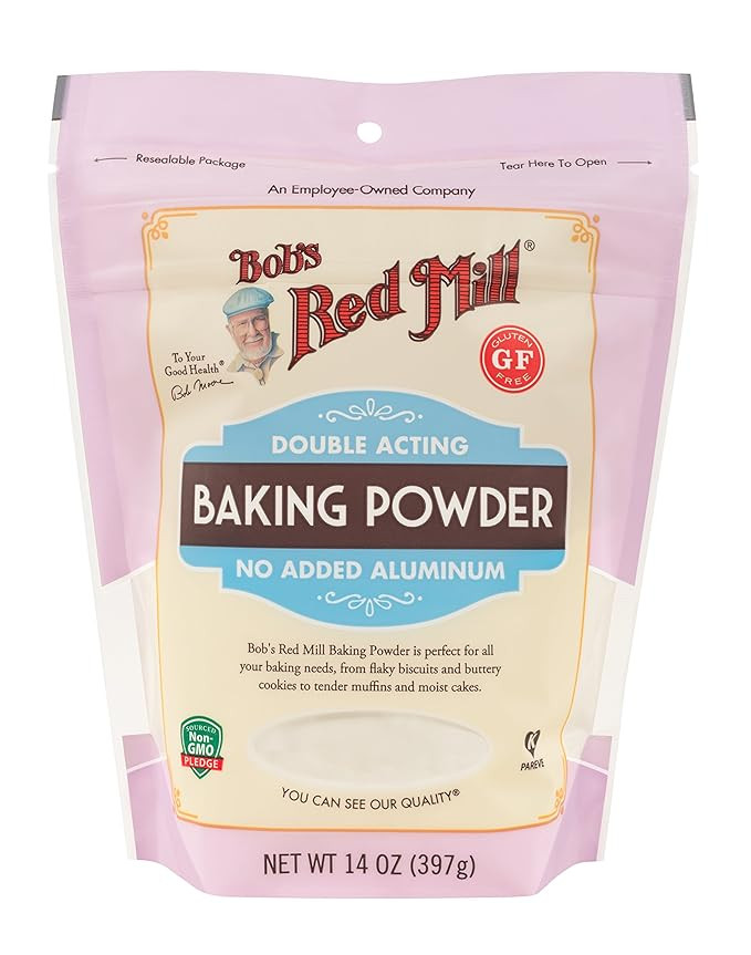 Bob's Red Mill Baking Powder, 14oz (Pack of 1) - Gluten Free, Vegan, Kosher | Amazon (US)