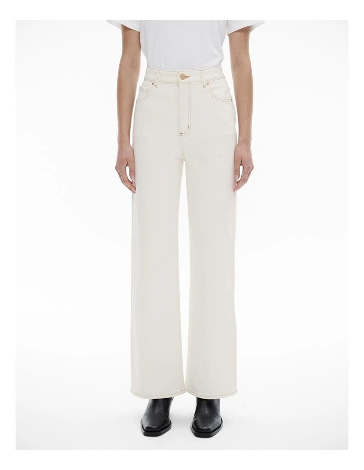 Super Hi Rise Jeans in Parchment | Myer