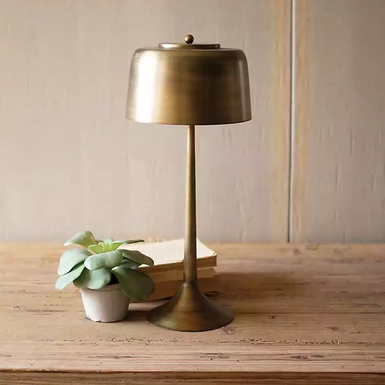 Gold Metal Dome Shaped Table Lamp | Kirkland's Home