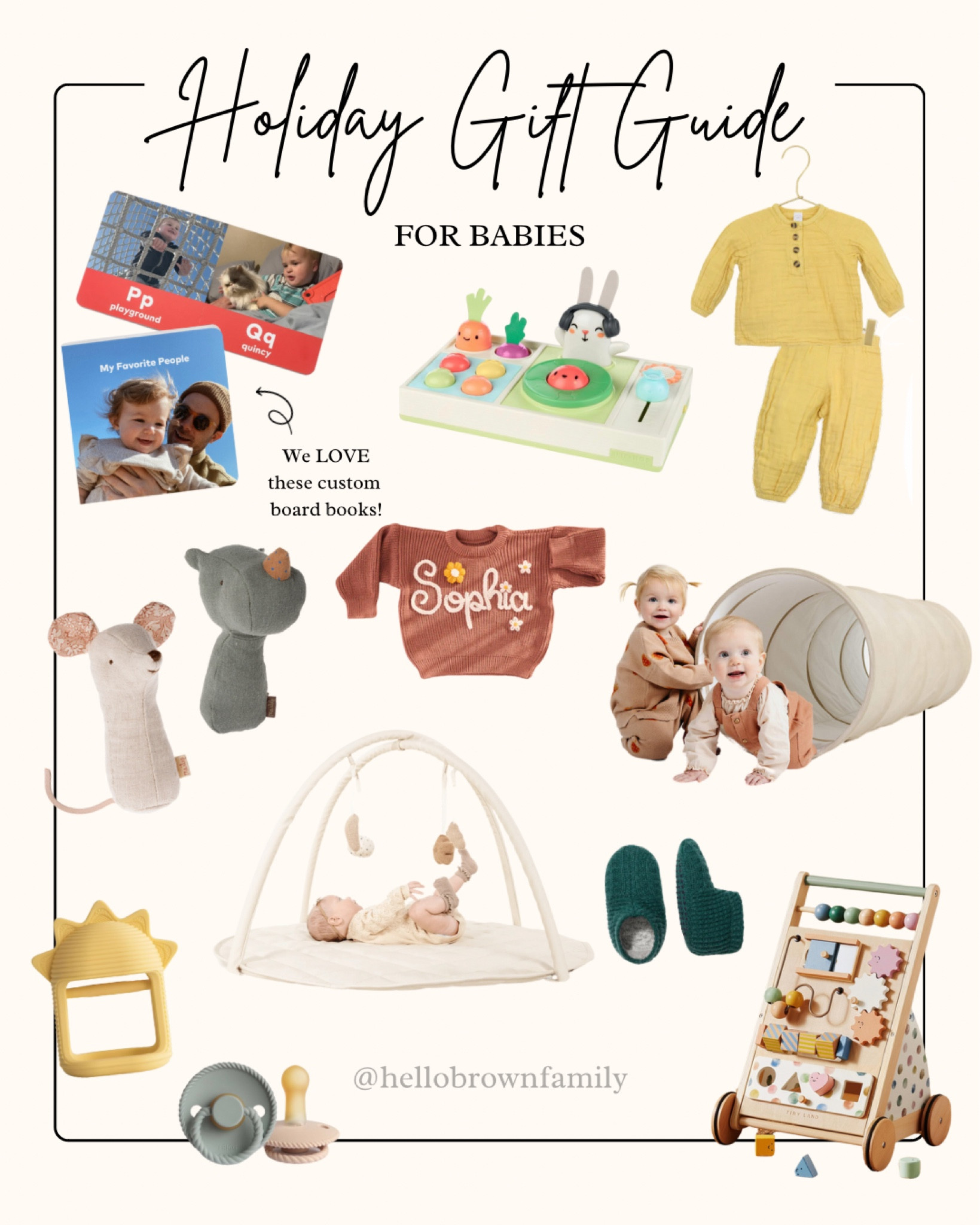 It's my favorite time of year, holiday gift guides are here. These guides are perfect for kids, babies, and toddlers, both boy and girl! Don't spend forever looking for Christmas presents this year 🎅🏻✨

#LTKHoliday #LTKGiftGuide #LTKBaby