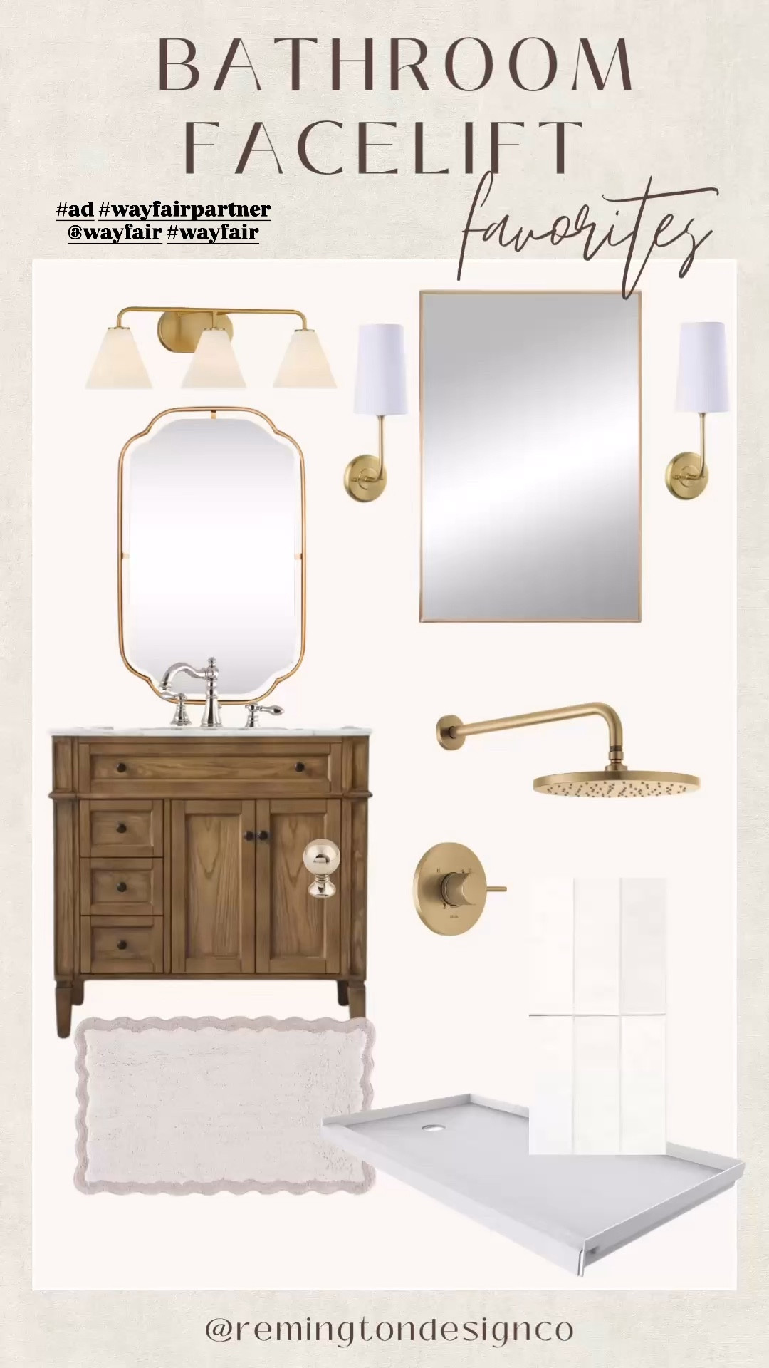 Bathroom upgrades from @Wayfair #ad #wayfairpartner #wayfair 

#LTKHome