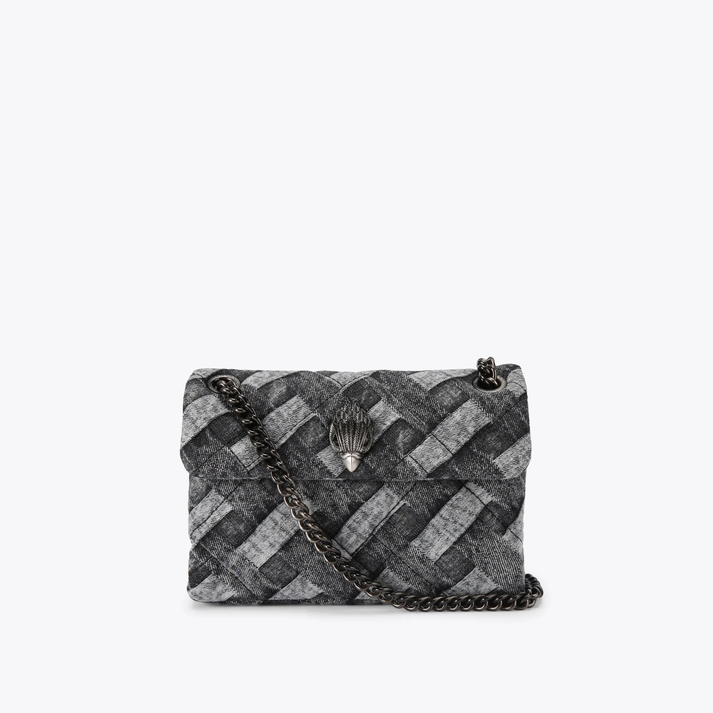 mini denim kensington bag | Kurt Geiger US