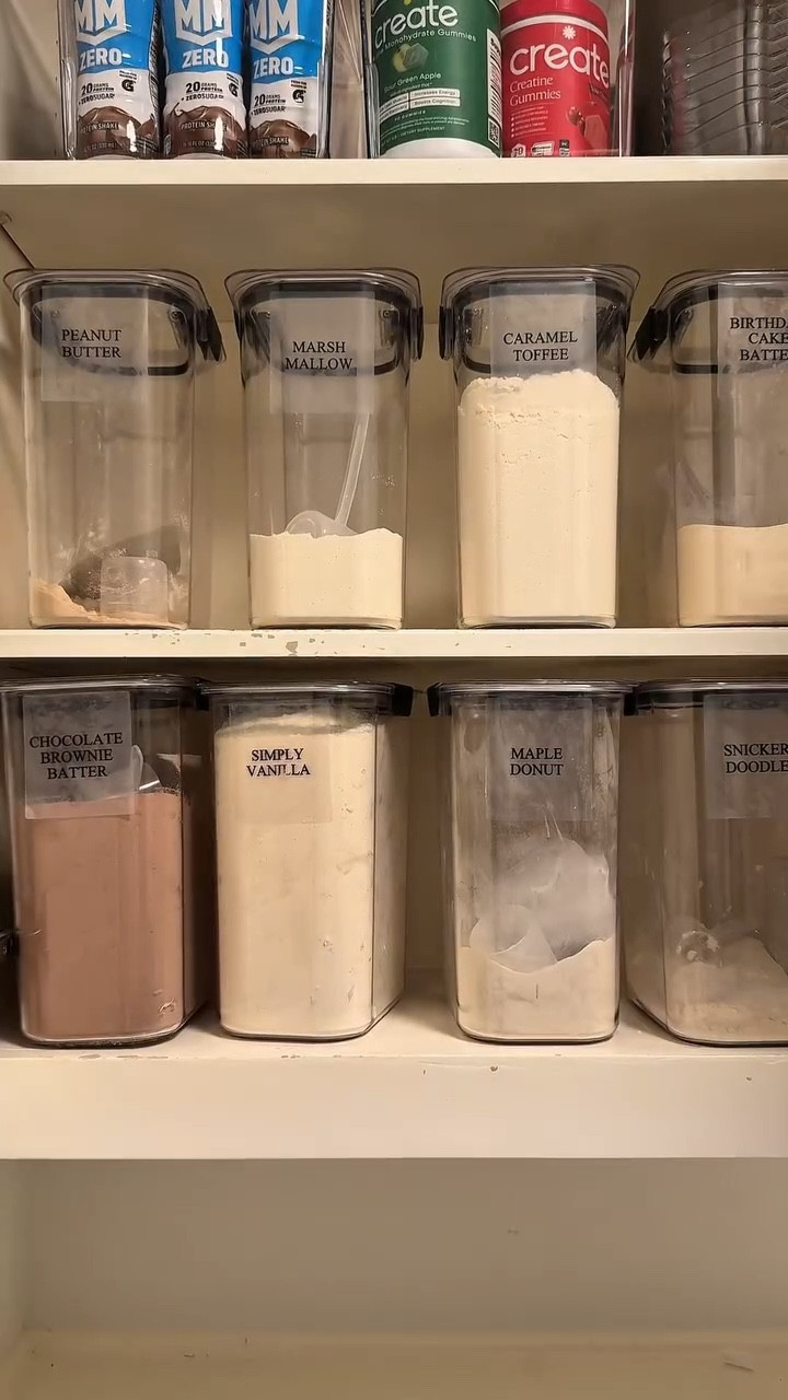 The only way I hit my goals is if the “grab & go” stuff is already stocked 🙃

Restocking my protein + hydration pantry today because when life gets busy (aka always), this is what keeps me fueled without overthinking it. As I head out the door I can grab a bar or a shake to toss in the diaper bag. And as I got about my day with my Stanley in hand I rotate what I’m drinking between greens powder, electrolytes, and other supplements to support what I need in this postpartum phase.

Want the full list? Comment “PANTRY” and I’ll share everything I keep in rotation 🤍#proteinsnack #fitmom #pantryrestock #postpartumweightloss

#LTKfitnessgoals #LTKActive #LTKmomlife