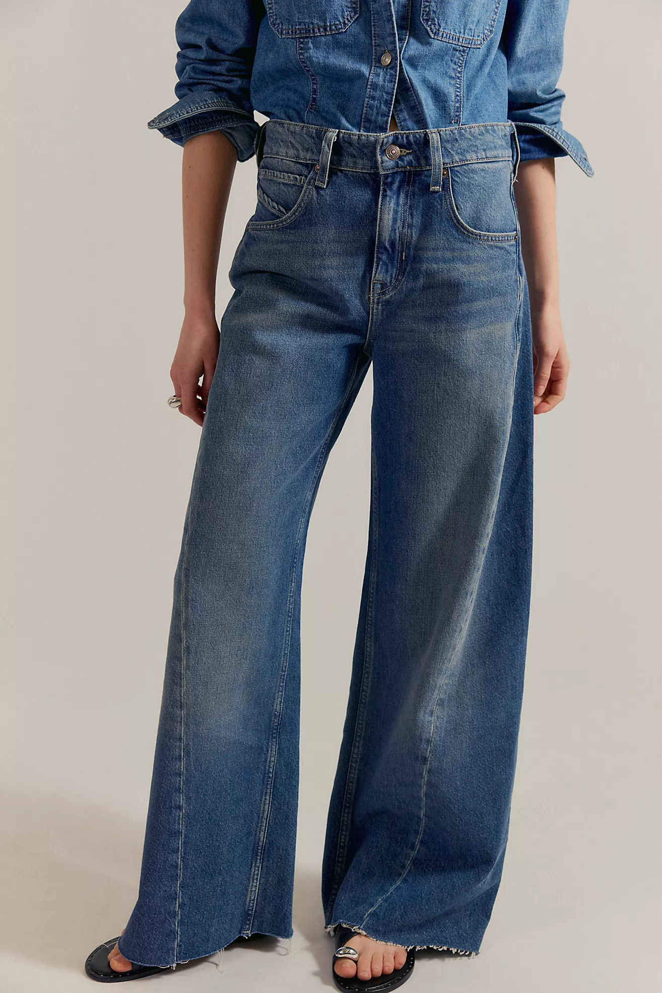 We The Free Alter Ego Wide-Leg Jeans | Free People (Global - UK&FR Excluded)