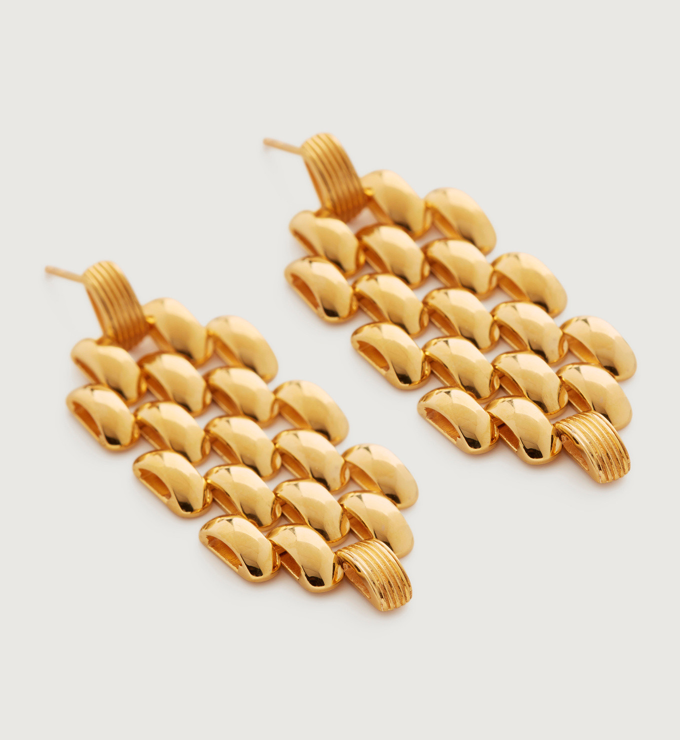 Heirloom Chain Cocktail Earrings | Monica Vinader (Global)