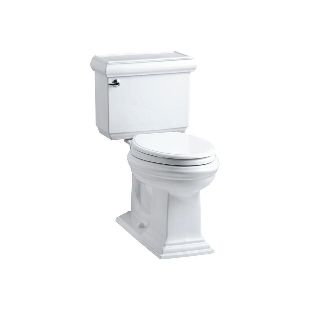 Memoirs Classic 2-Piece 1.6 GPF Single Flush Elongated Toilet with AquaPiston Flush Technology in... | The Home Depot
