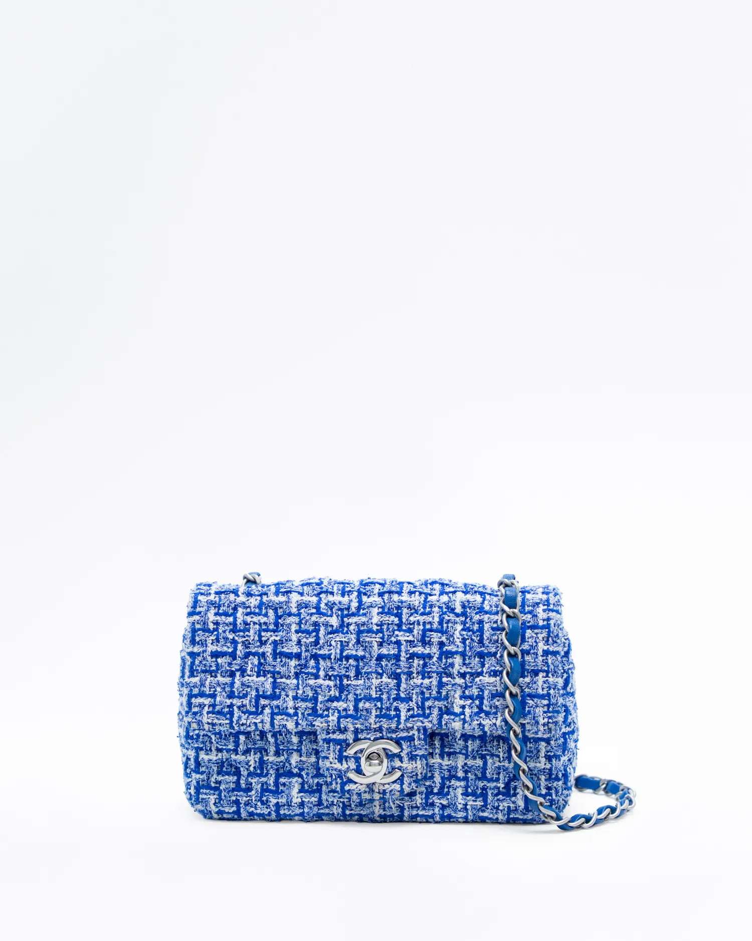 Tweed Mini Classic Flap Bag | Vivrelle