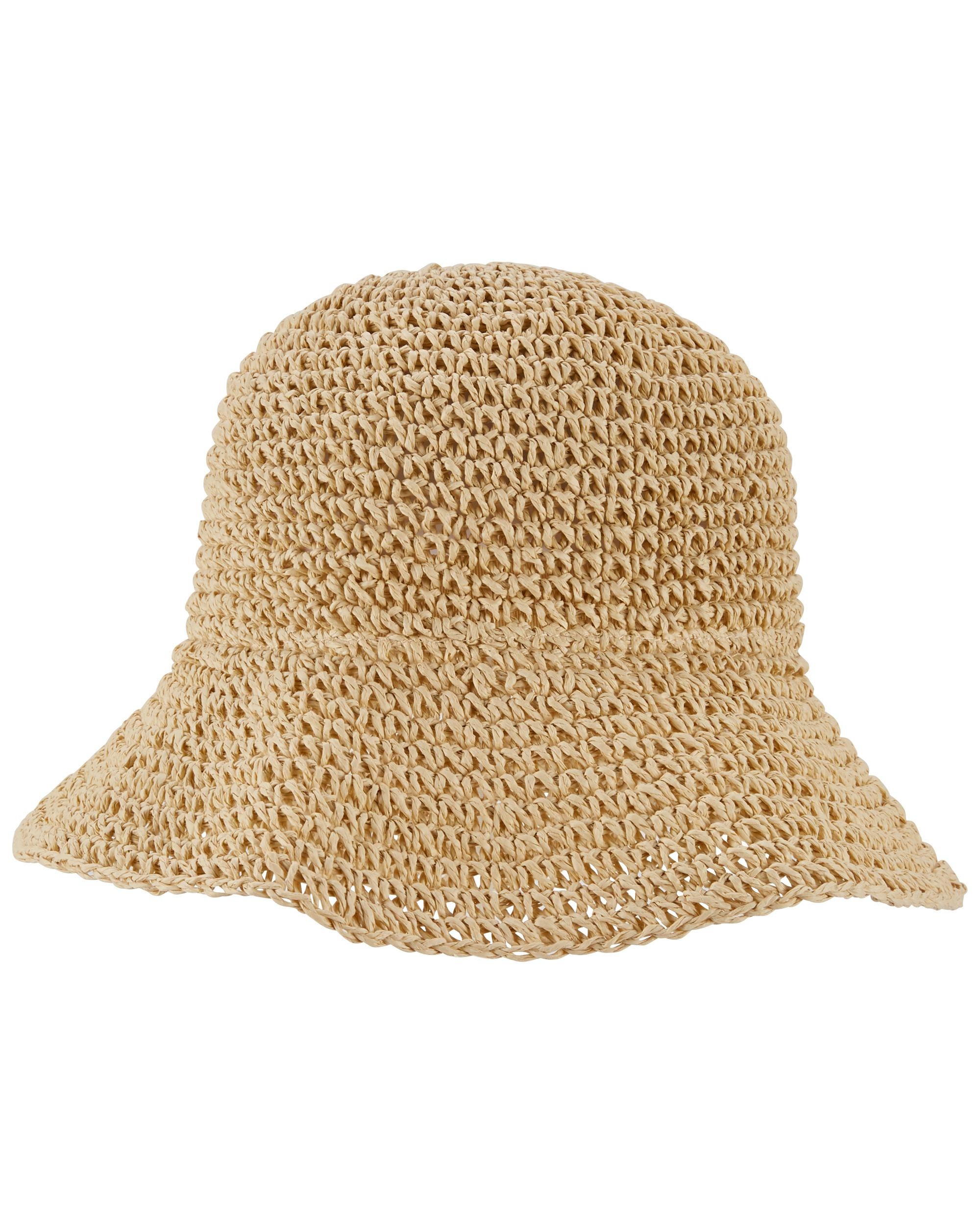 Kid Straw Bucket Hat | OshKosh B'gosh