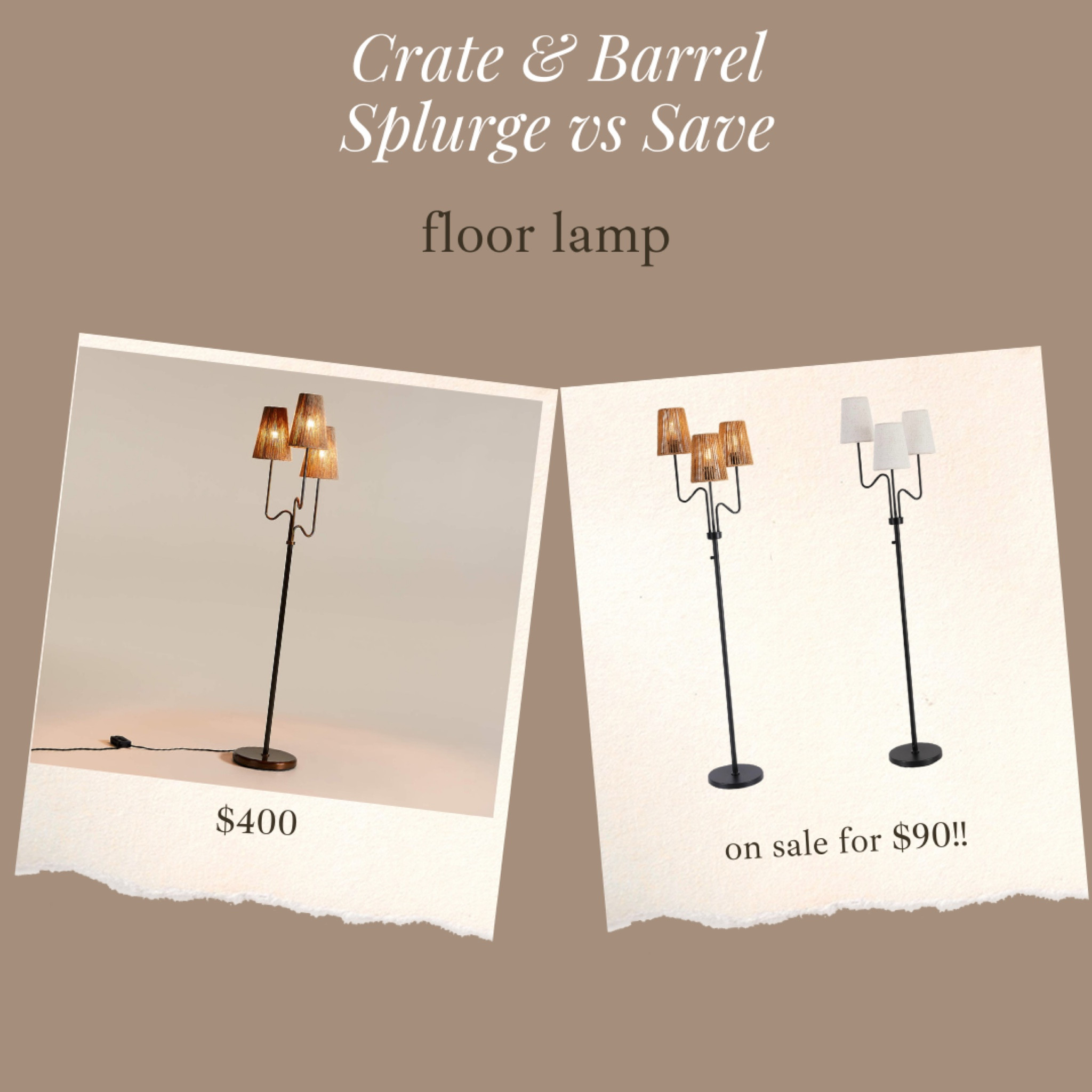 The viral Crate & Barrel floor lamp is in stock & on sale!!!! Now also comes in a linen shade too 😍😍😍

#LTKStyleTip #LTKSaleAlert #LTKHome