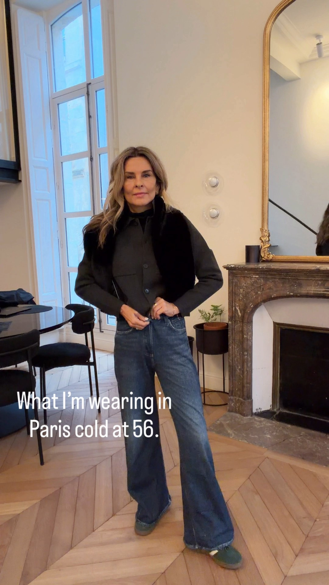 -Sweatpant jeans were great in the cold with a base layer! I’m 5’6" wearing reg length, not ankle length.  They will shirk a touch in length only when cold / low temp dry .  
-Love a fur scarf for no fuzz on wool coats, this one is softer than other and my favorite! 
-Green sneakers TTS 
-Aritiza coat sz Small  
-Planners are geared towards your everyday or specific careers m, content creator, teachers, ect. 
-felt tote bag I LOVE! I have the small size, linking the med too. 


#LTKTravel #LTKOver40