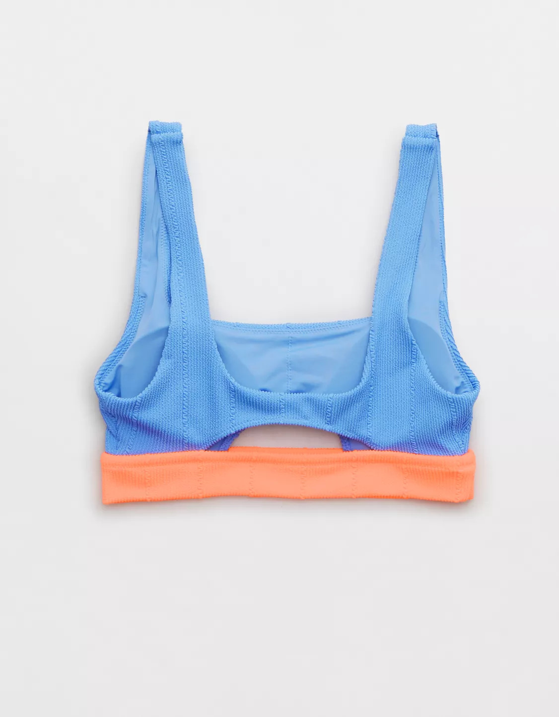 Aerie Crinkle Cut Out Scoop Bikini Top | American Eagle Outfitters (US & CA)