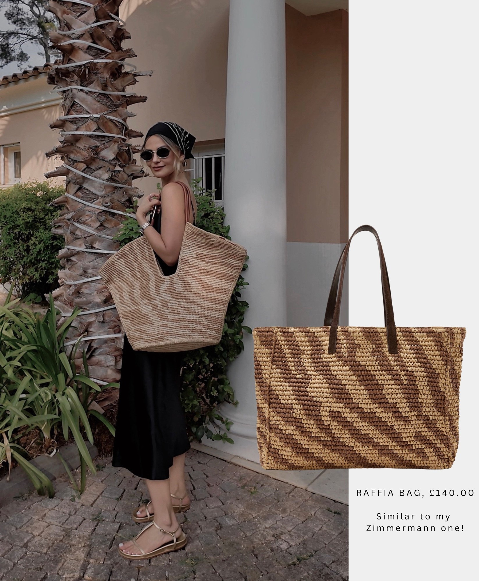 Found a similar raffia bag to my Zimmermann one I featured last year! Super chic and affordable.

#LTKsummer #LTKeurope #LTKstyletip