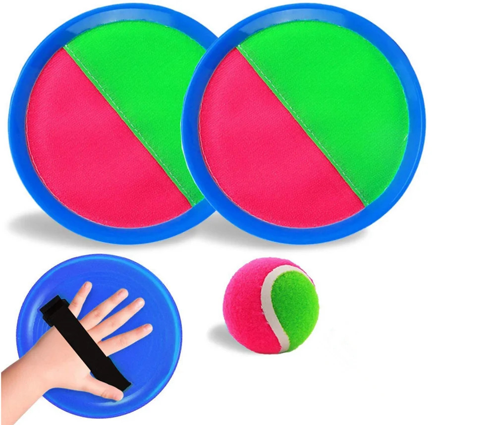 Topboutique Toss and Catch Ball Game Set Paddle Game Ball Set with 2 Paddles and 1 Balls,Suitable... | Walmart (US)