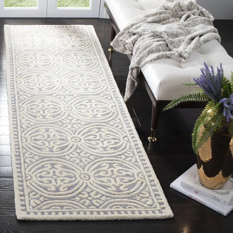 Sadik Hand Tufted Wool Geometric Rug | Wayfair North America