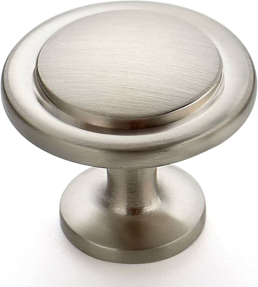 Ravinte 40 Pack 1-1/4 Inch Kitchen Cabinet Knobs Brushed Nickel Zinc Pulls Door Handles for Dress... | Amazon (US)