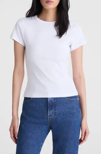 Madewell The '90s Crewneck Compact Cotton T-Shirt | Nordstrom | Nordstrom