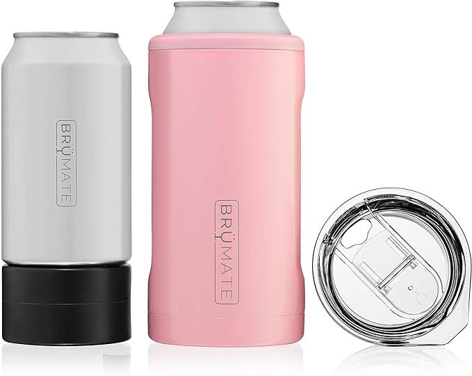 BrüMate HOPSULATOR TRíO 3-in-1 Stainless Steel Insulated Can Cooler, Works With 12 Oz, 16 Oz Ca... | Amazon (US)