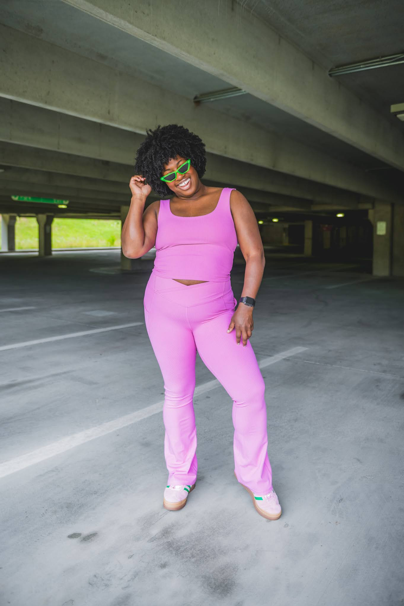 All pink everything with #fabletics