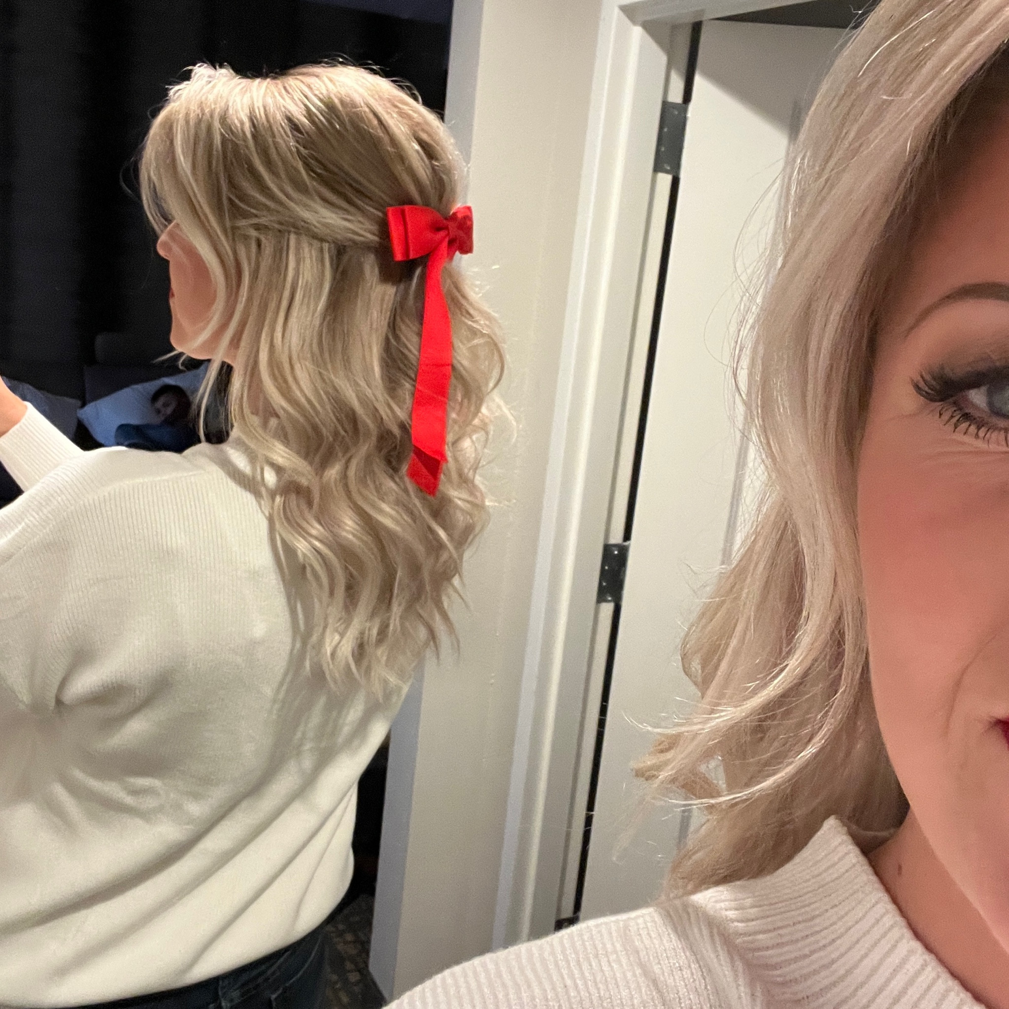 Extra Festive touch❤️

#LTKbeauty #LTKstyletip #LTKHoliday