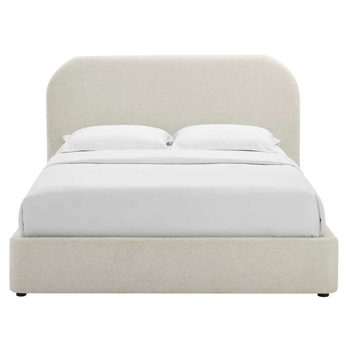 Modway Keynote Upholstered Fabric Curved Platform Bed & Reviews | Wayfair | Wayfair North America
