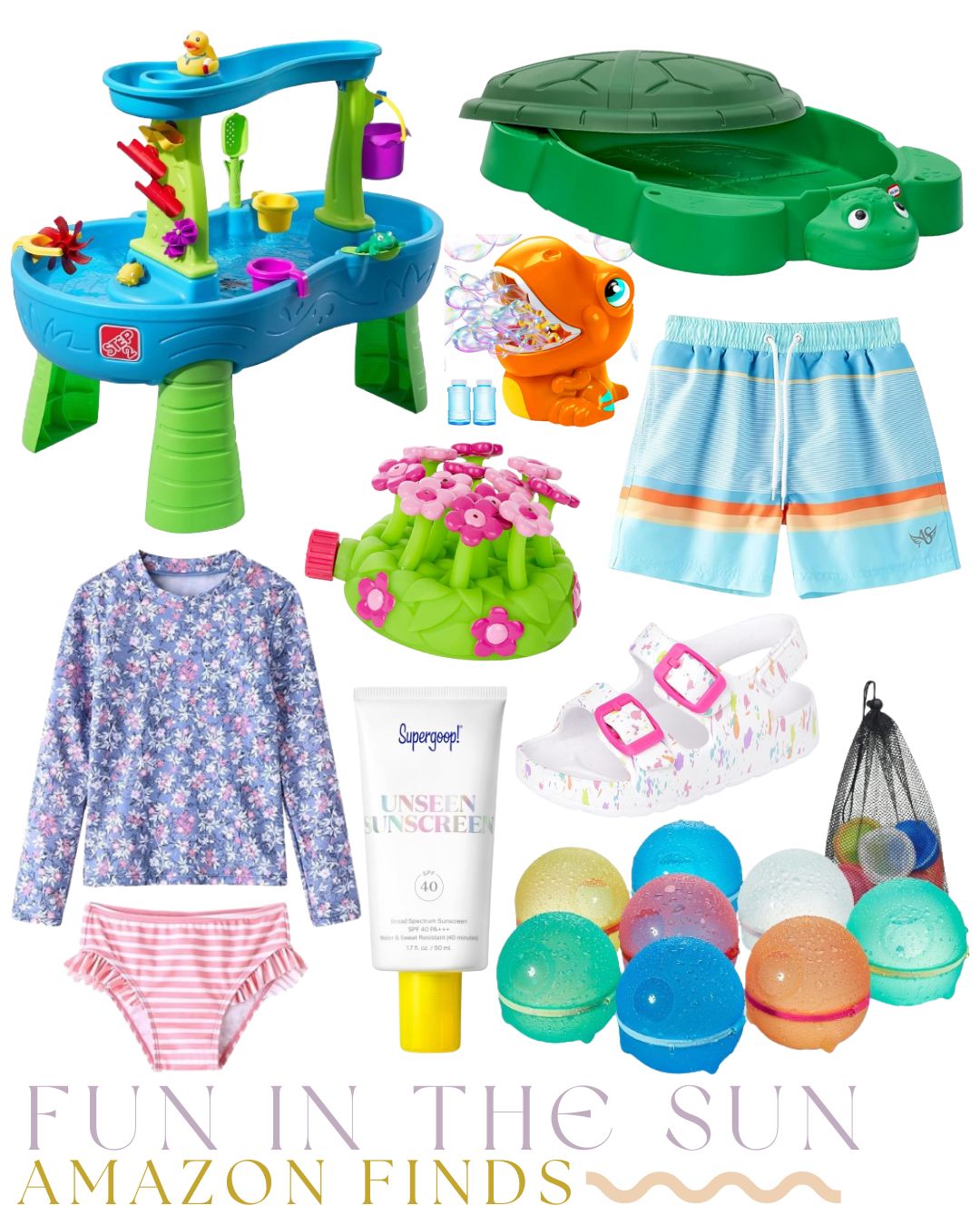 Toddler fun in the sun! Summertime essentials for kids outdoor play. Posted today | Amazon (US)