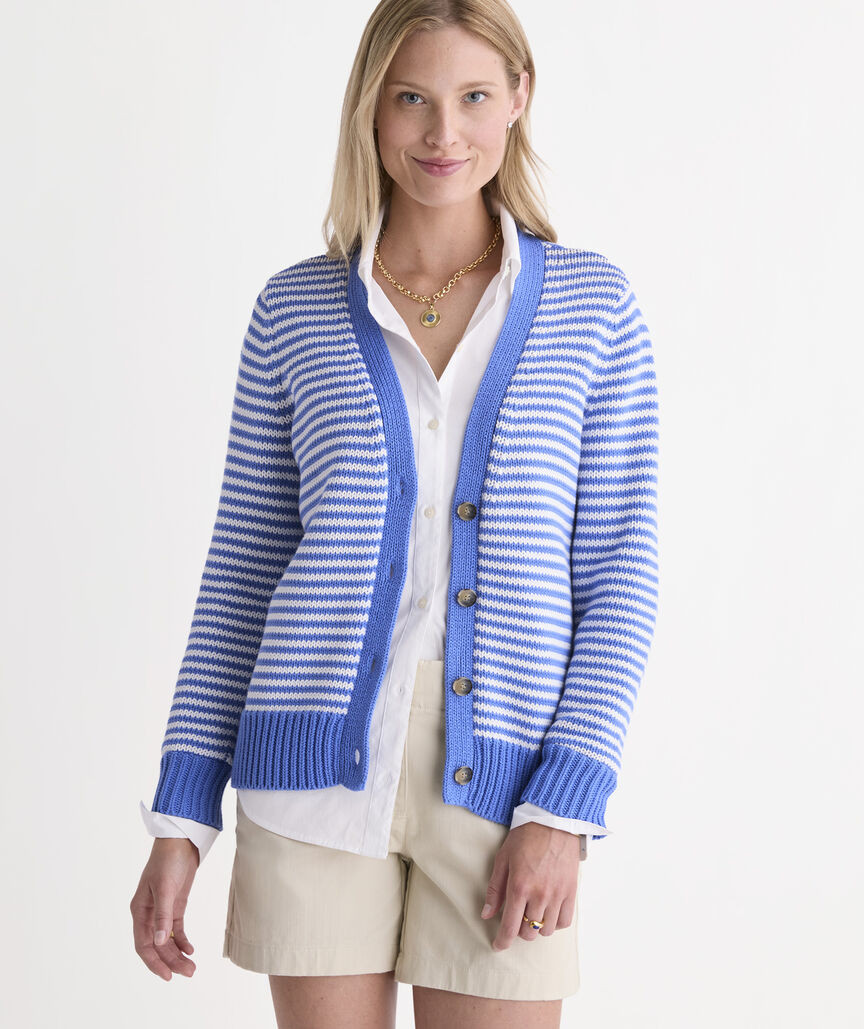 Katie Cotton Cardigan | vineyard vines