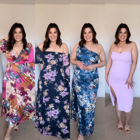 Midsize Wedding Guest Dresses from Lulus 

All in a size XL
Shoes in a size 10 
Wearing Spanx panties with all dresses - size XL *use code KELLYELIZXSPANX to save

#weddingguest #weddingguestdress #weddingstyle #springwedding #lulus 


#LTKwedding #LTKstyletip #LTKcurves