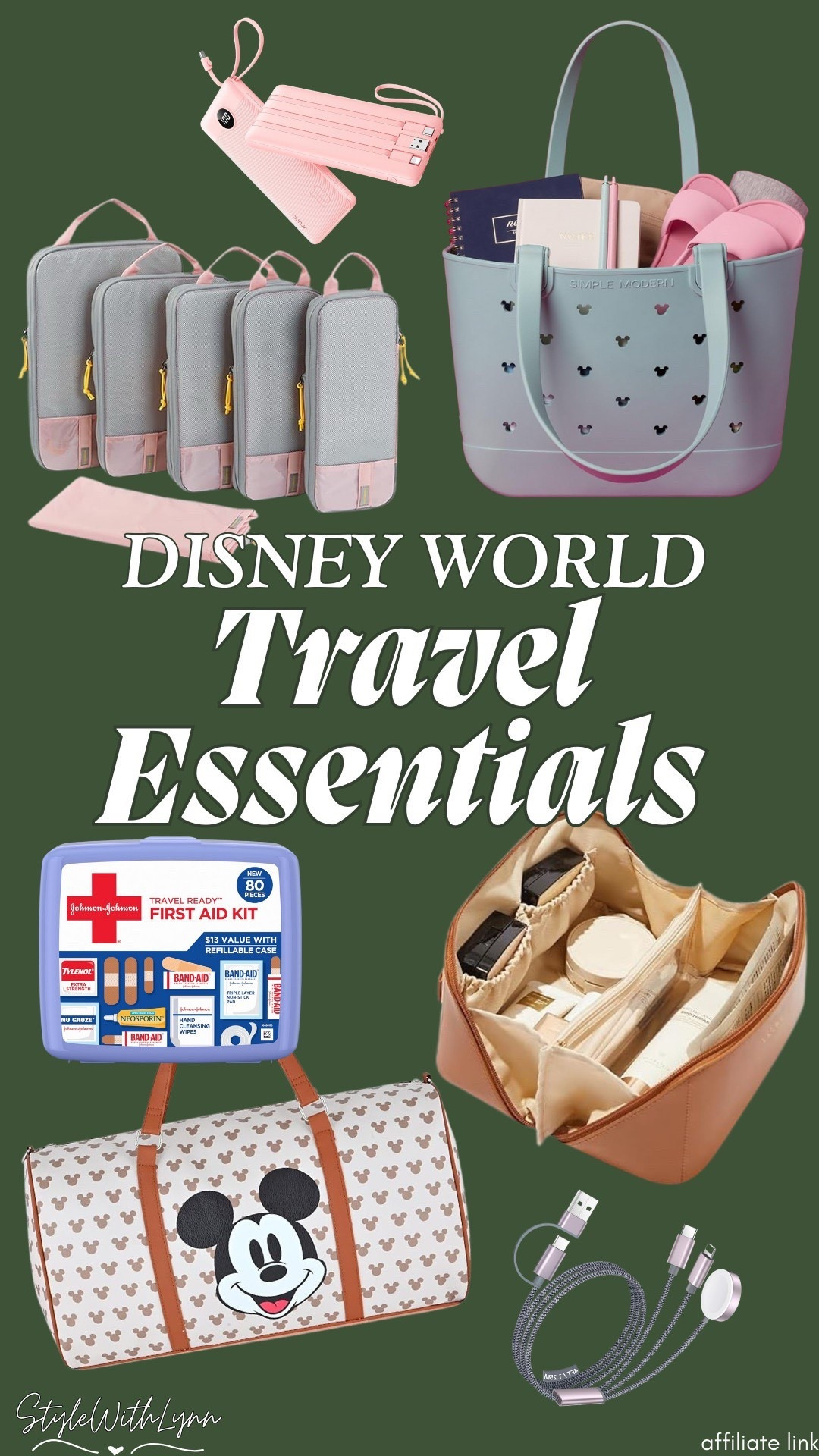 Disney World bound for Spring Break? Check out these travel essentials to help your travel go smoother.

Disney World Vacation | Disneyland | travel essentials | Spring break 2026

#LTKmomlife #LTKTravel