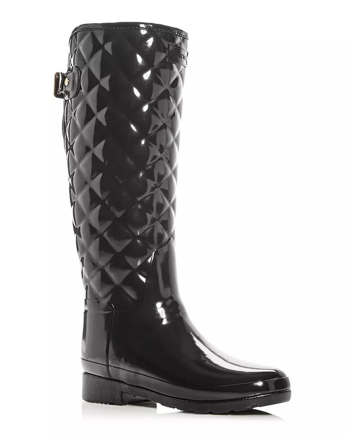 Women's Refined Gloss Quilted Rain Boots | Bloomingdale's (US)