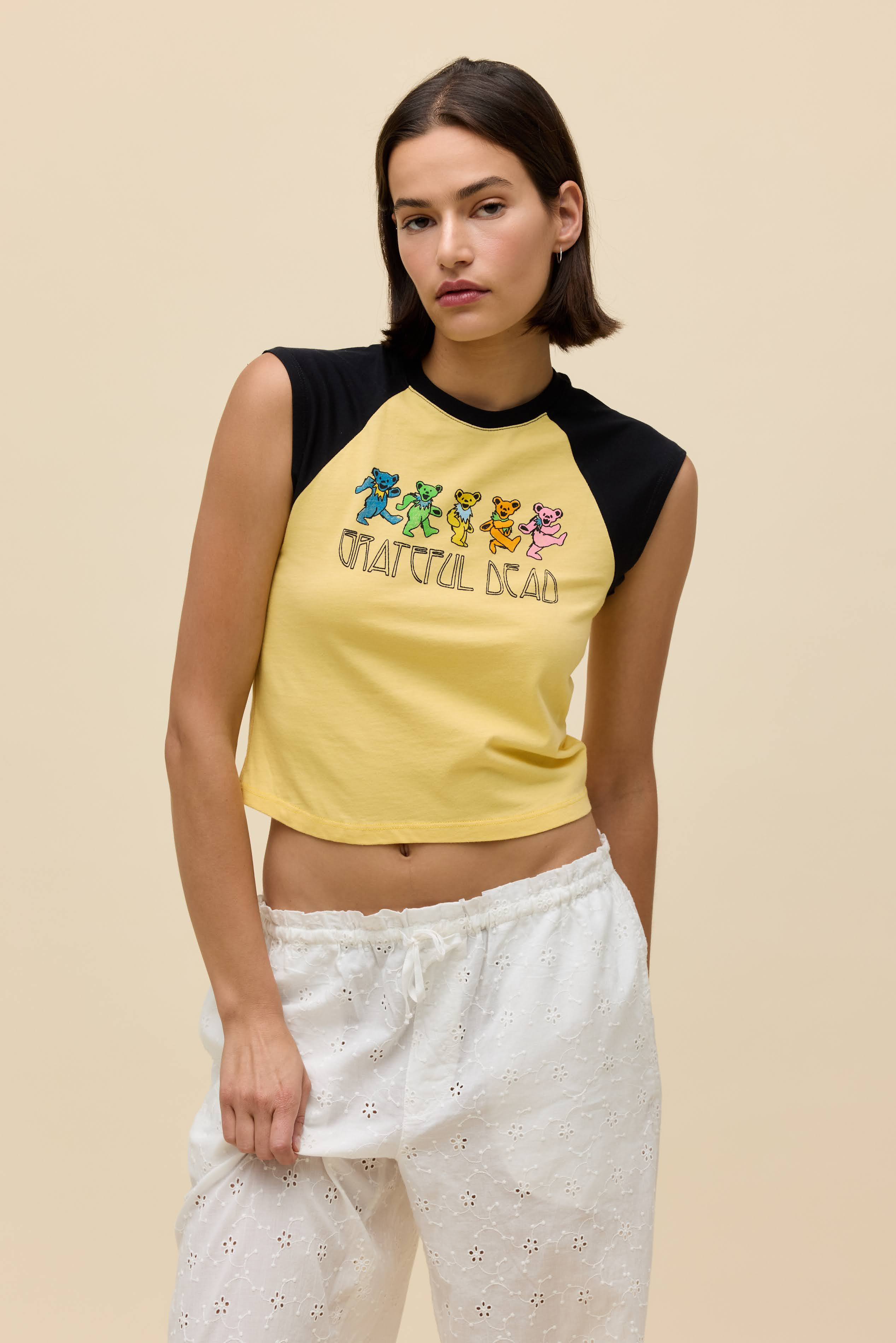 Grateful Dead Bears Raglan Tank | Daydreamer