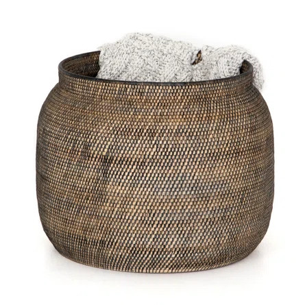 Ansel Rattan Basket | Wayfair North America