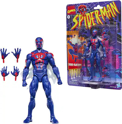 Hasbro - Collectibles - Spider-Man Comics - Marvel Legends: Retro Cardback - Spider-Man 2099 Acti... | Best Buy U.S.