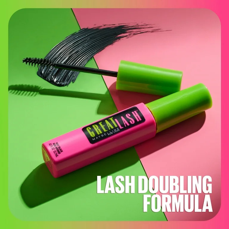 Maybelline Great Lash BIG Washable Mascara, Very Black | Walmart (US)