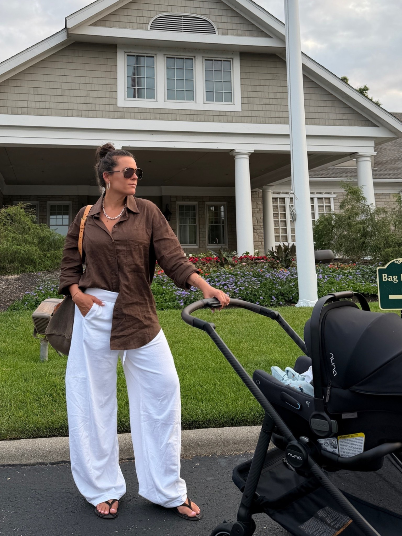 Family brunch. 

Pants run large, I’d recommend sizing down.

#LTKmomlife #LTKdayinmylife #LTKBaby