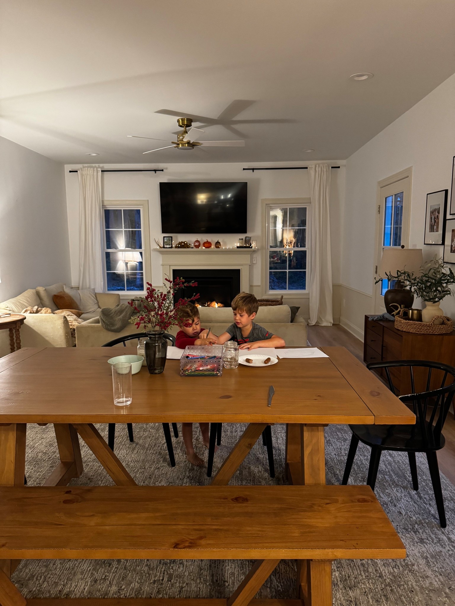 We are in love with our kitchen table! It’s perfect, sturdy, & great quality. You can also make it bigger which is amazing! Fits so many people when you need it🥹

#LTKHome #LTKSeasonal #LTKHoliday