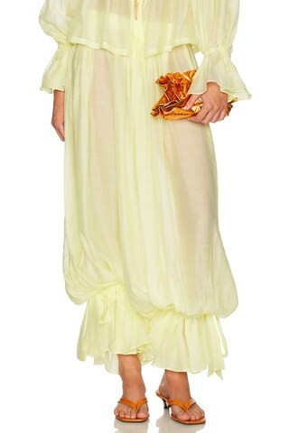 SIEDRES for FWRD Balloon Pant in Yellow | FWRD 