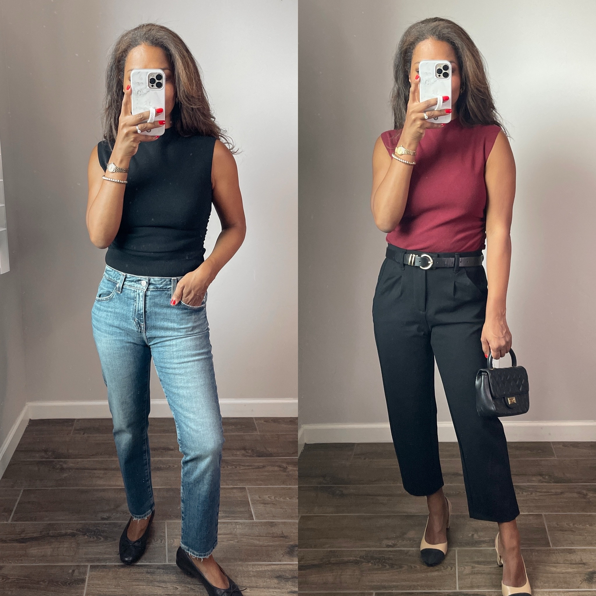 NSALE TRY ON! This basic top is a beautiful soft material. Feels high end. You can wear it to the office and also casually. TTS and under $40

#LTKFindsUnder100 #LTKSummerSales #LTKxNSale