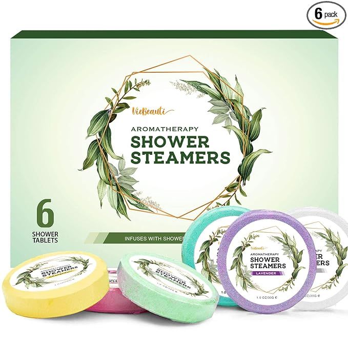Viebeauti Shower Steamers, Eucalyptus Scented Aromatherapy Shower Steamers, Shower Bomb, Aromathe... | Amazon (US)