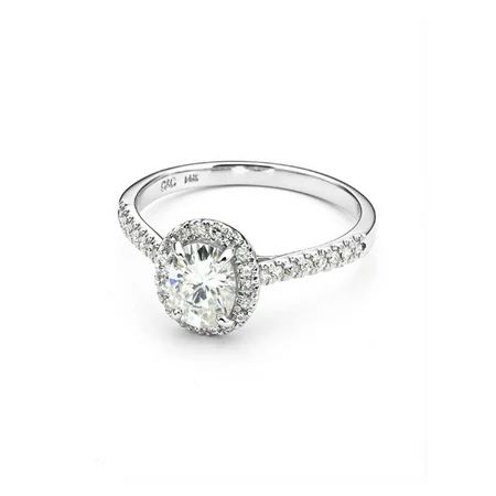 Charles & Colvard Forever Brilliant Oval 8x6mm Moissanite Engagement Ring-size 5, 1.84cttw DEW | Walmart (US)
