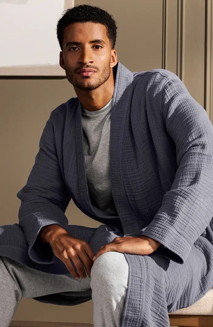 Dream Rib Organic Cotton Robe | Nordstrom