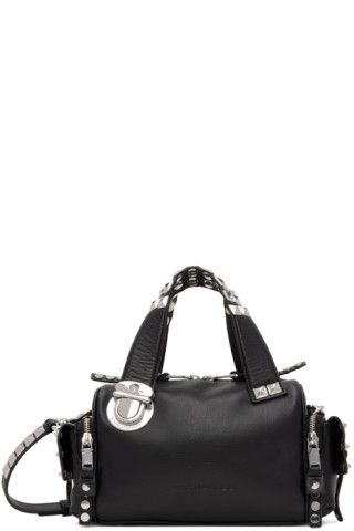 Black Mini 'The Satchel' Bag | SSENSE