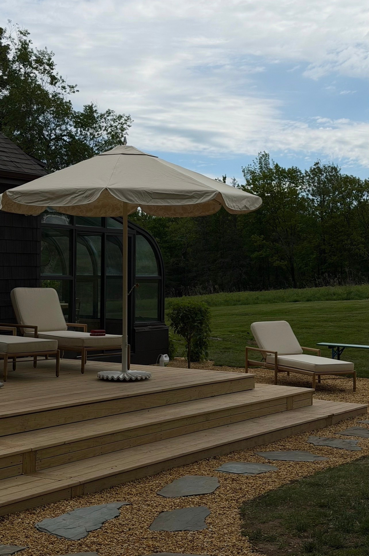 Business & pleasure umbrella & lawn chair #outdoorfurniture #homedecor

#LTKootd #LTKdayinmylife #LTKgrwm